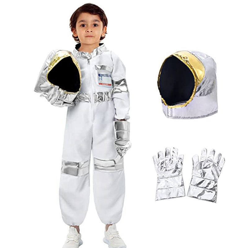 Children's Astronaut Coatume Space Suit Pretend Role Play Dress Up