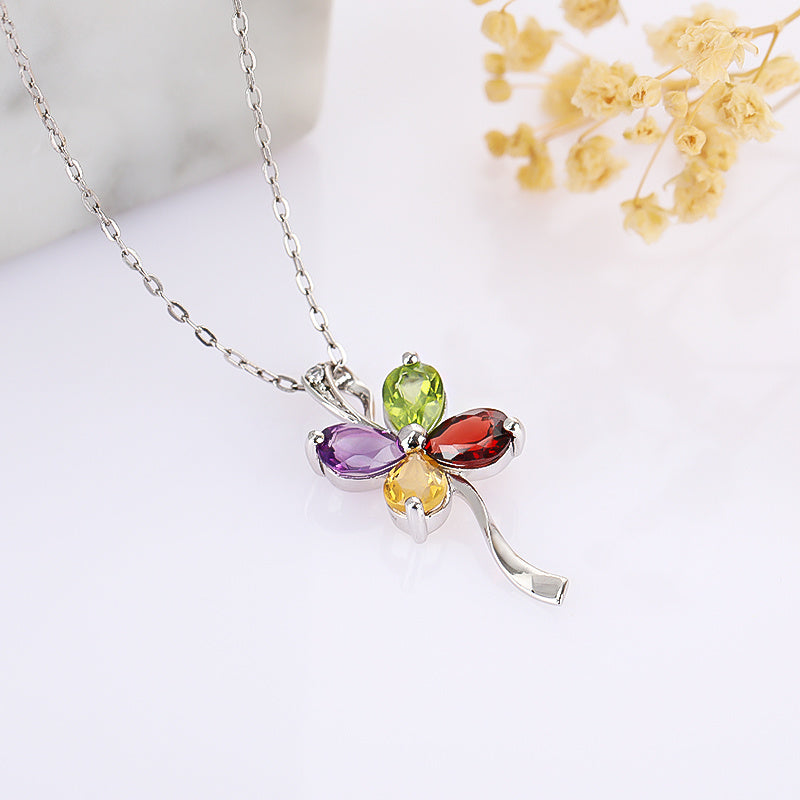 925 silver clover Pendant
