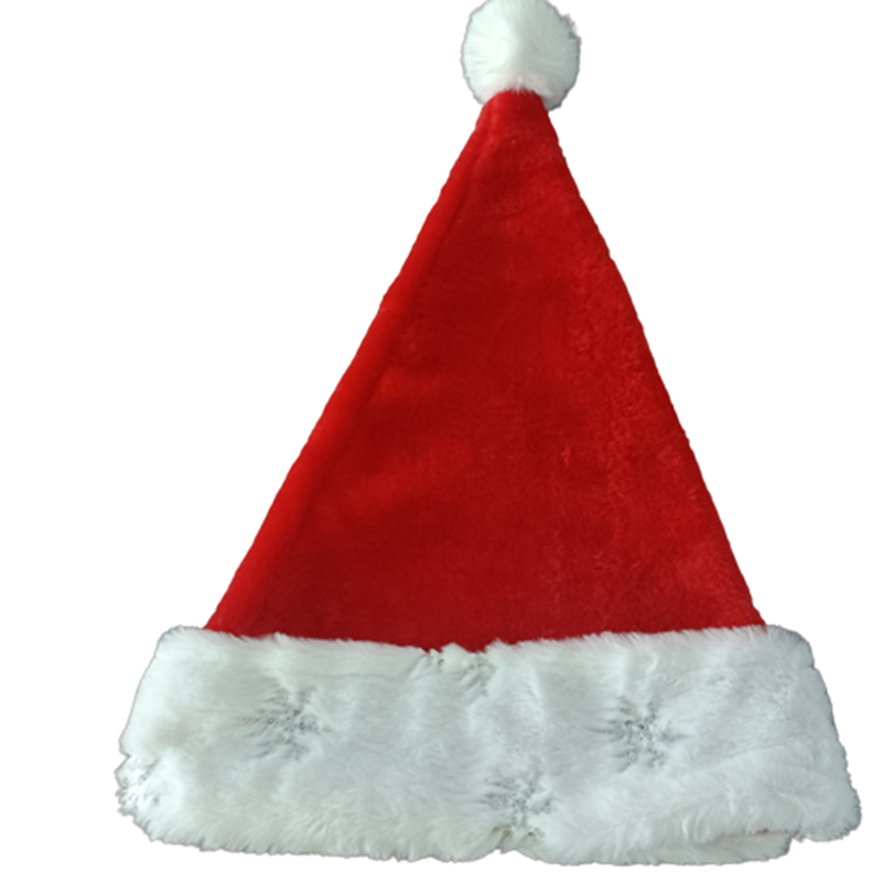 Christmas Hat, Santa Hat, Xmas Holiday Hat for Unisex Adults