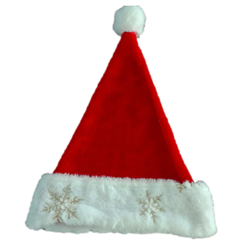 Christmas Hat, Santa Hat, Xmas Holiday Hat for Unisex Adults