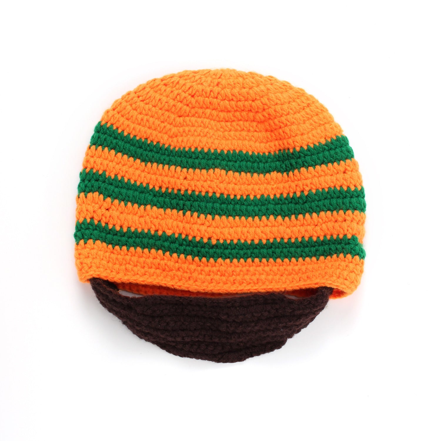 Striped Funny Knit Hats Unisex 2 Pieces Hats