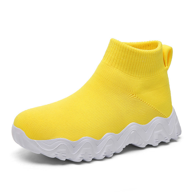 Fashion Children Shoes Big Boys Sneakers Breathable Light Outdoor Casual Sports Running Shoes School Trainers Tenis Infantil