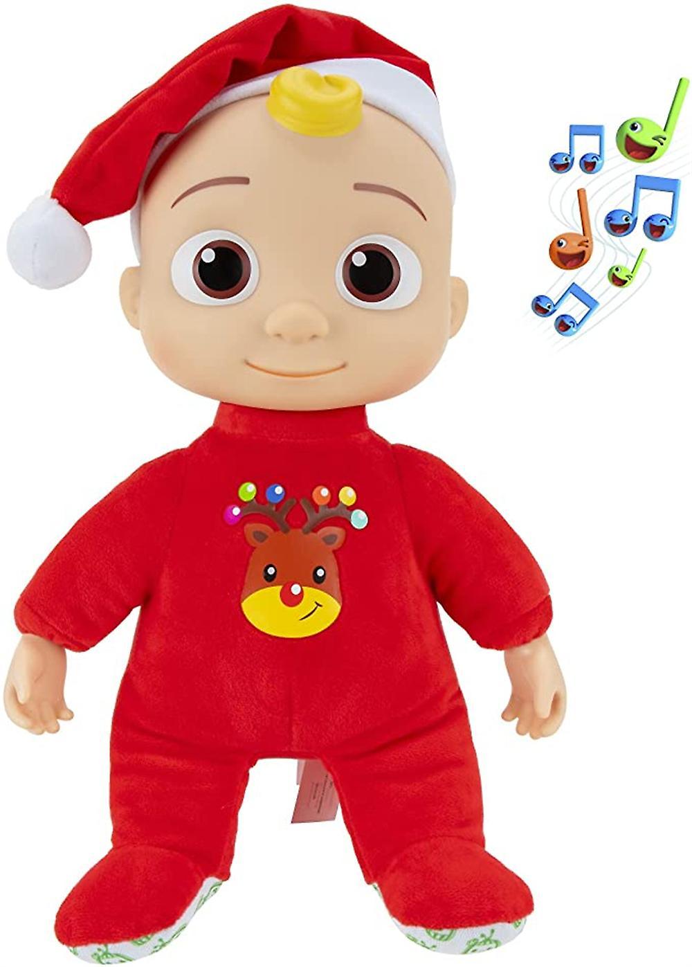 Musical Deck The Halls Jj Doll Includes Jj Roto Doll With Santa Hat