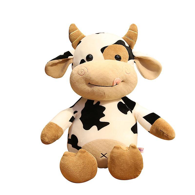 Soft Plush Doll Toy Cute Cartoon Cow Stuffed Animal Farm Animal Toy