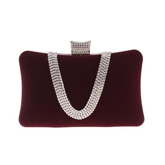 Flannel Diamond Dinner Party Clutch