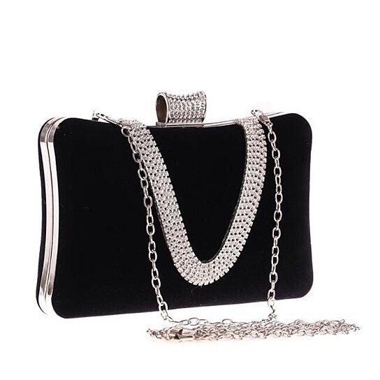 Flannel Diamond Dinner Party Clutch