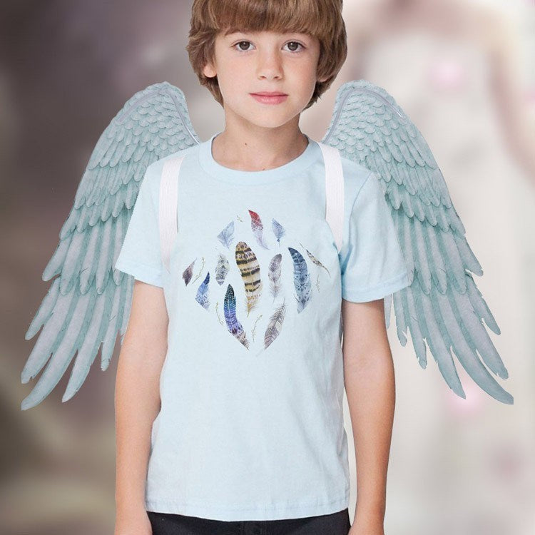 3D Angel Wings Costume Halloween Props Child Black Wings White Wings Angel Wings