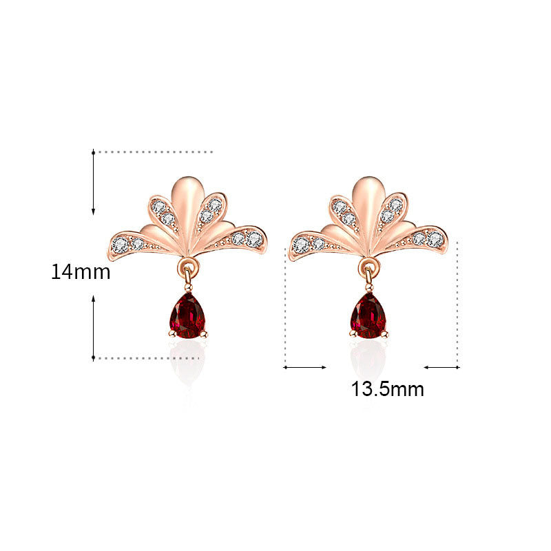 Beautiful CZ Fireworks 925 Sterling Silver Hoop Earrings