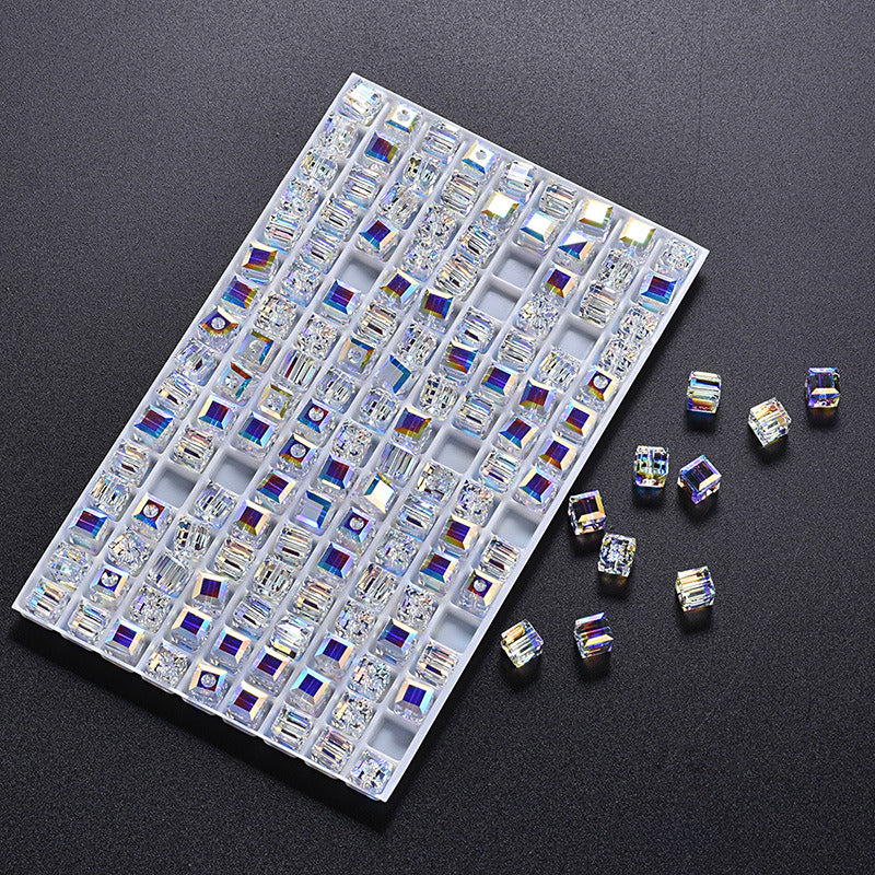 Sweet DIY Cube Sugar Square Geometry Beads