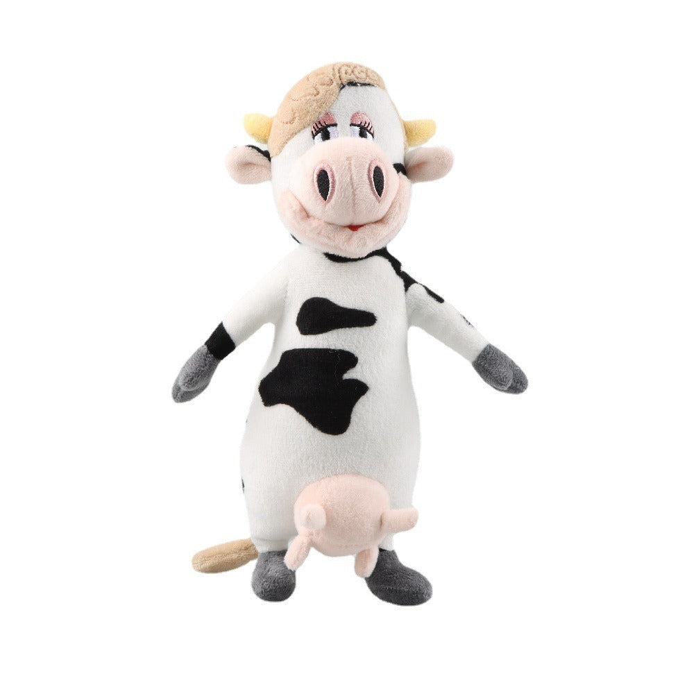 Cow Stuffed Animal Soft Cute Cow Doll Plush Toy