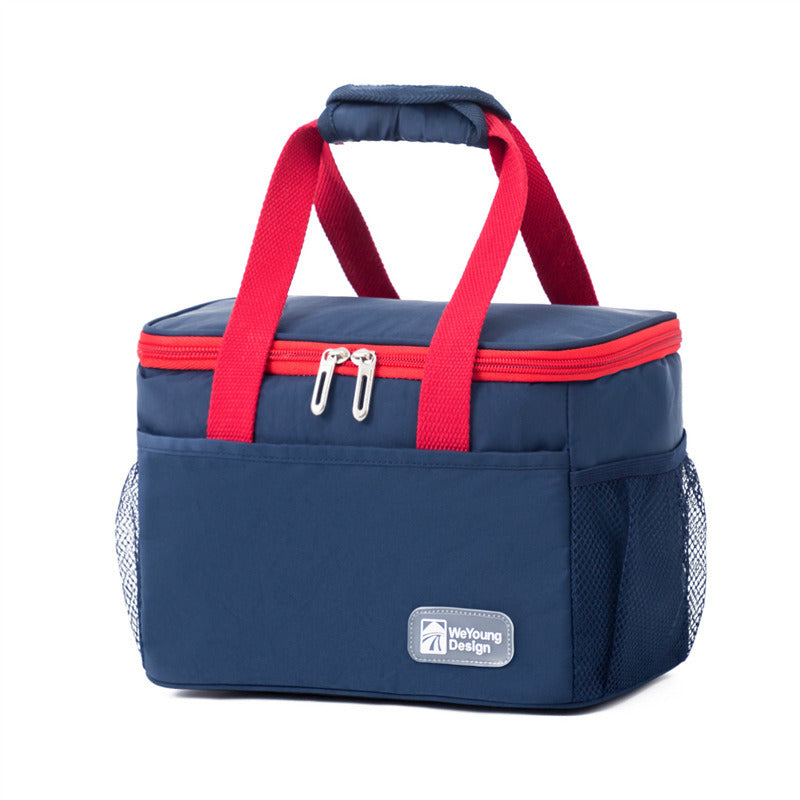 Lunch box bag lunch bento bag hand-held rice bag thickened aluminum foil waterproof ice bag insulation bag