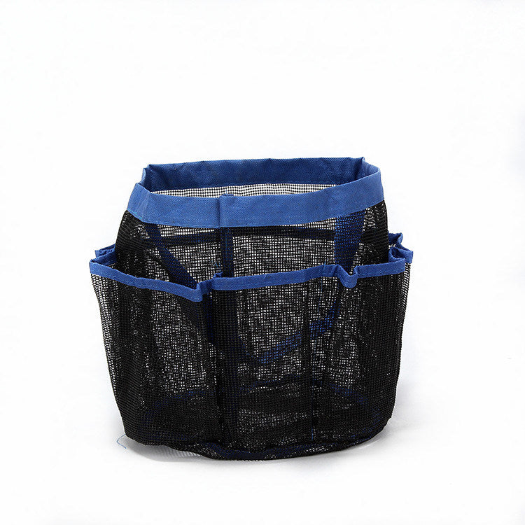 Portable mesh beach bag makeup travel storage wash bag mesh portable beach bag