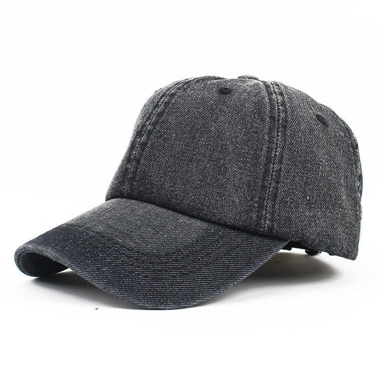 Men's sunshade baseball cap outdoor sunscreen breathable denim cap