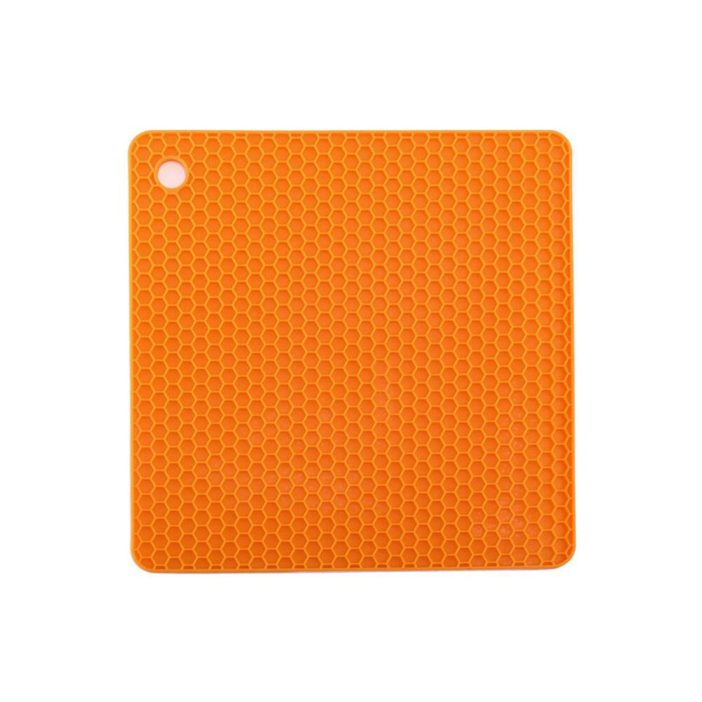 Non-Slip Honeycomb Kitchen Table Pad Multi-Purpose Hot Pads, Spoon Rest Heat Insulation Pad