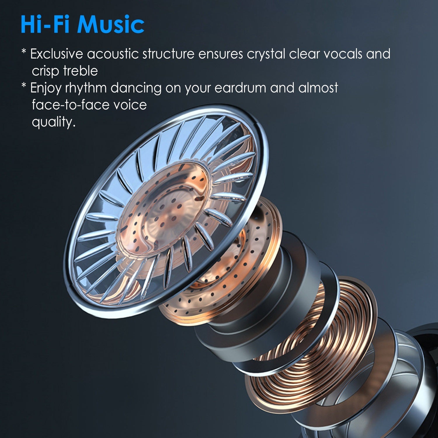 5.1 TWS Wireless Earbuds Headphone in-Ear Earphone Headset with Charging Case