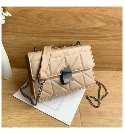 Luxury Handbags Women Rhombic Crossbody Bags Chain Small Messenger Bag