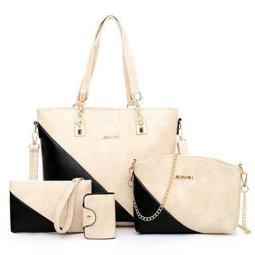 Composite Bag for Women Handbag Set 4 Pcs/Set Handbag Women Shoulder