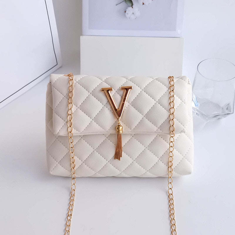 Women Small bag 2023 Fashion Korean Female Rhombic Small Square Lady Shoulder Crossbody Bag Mini Messenger Chain Handbag