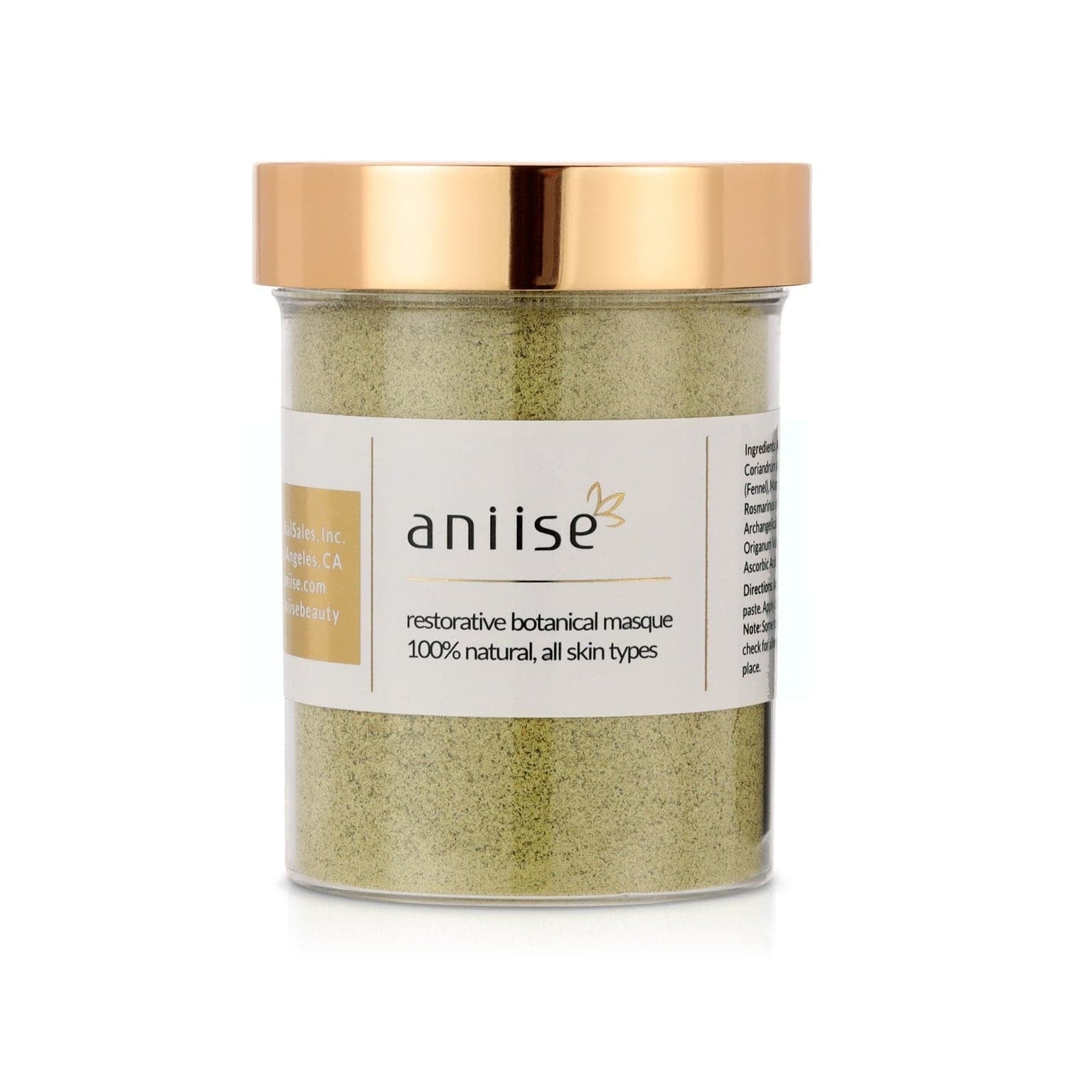 Restorative Botanical Face Mask - Loaded with Vitamin C, E and B+ Collagen