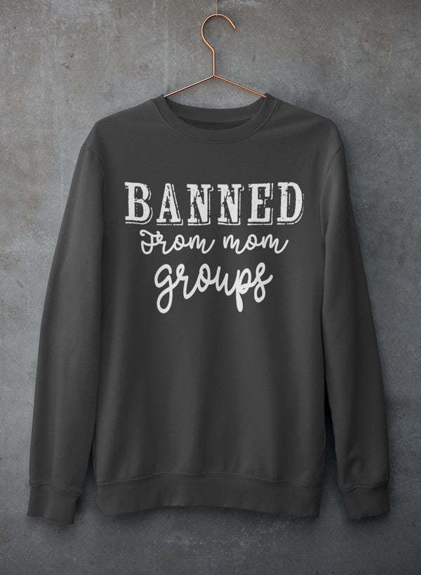 Banned From Mom Groups Hoodie