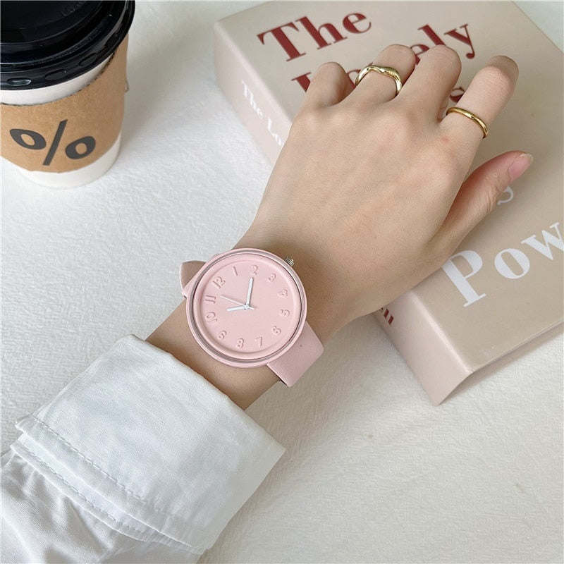 Women's Watches Brand Sport Style Fashion Ladies Watch Leather Watch Women Girls Female Quartz Wristwatches