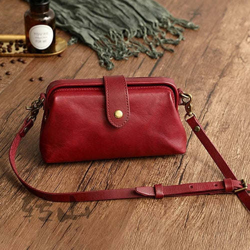 Woman Bags Handmade Genuine Leather Ladies Bag