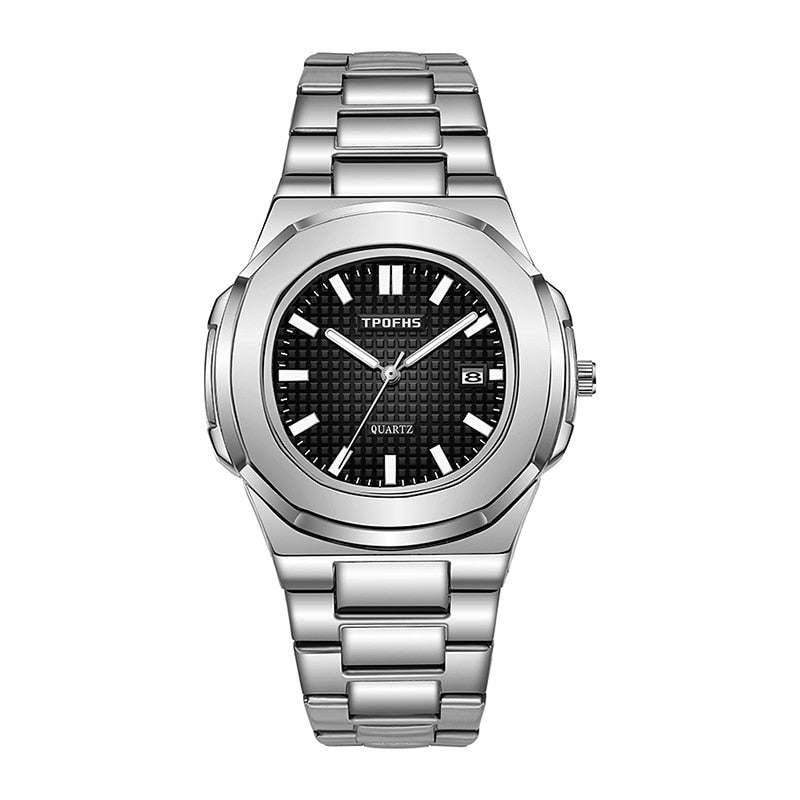 Vintage Men Watches Luxury Brand High Quality Steel Strap Clock For Male Fashion Waterproof Designer Diver Watch For Men