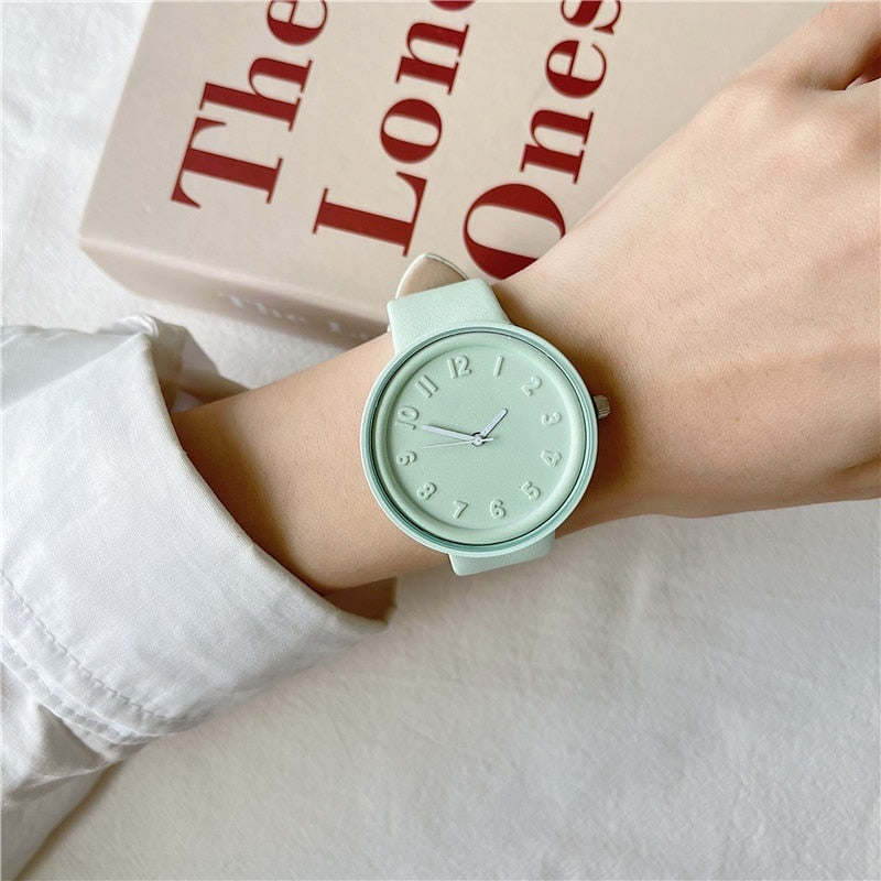 Women's Watches Brand Sport Style Fashion Ladies Watch Leather Watch Women Girls Female Quartz Wristwatches