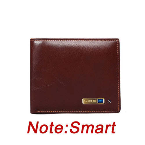 Smart Wallet Bluetooth-compatible Leather Short Credit Card Holders