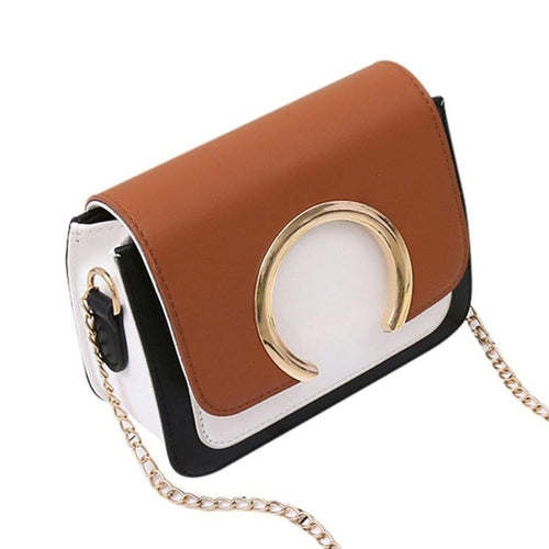 Fashion Women's handbag Ring Decoration Patchwork