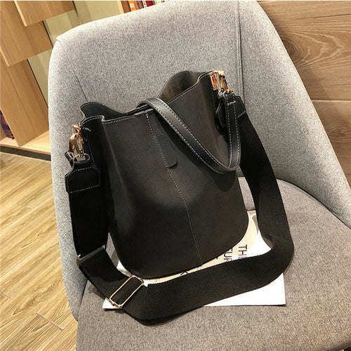 Brand Design Luxury Ladies Bucket Pu Shoulder Bag Single Shoulder