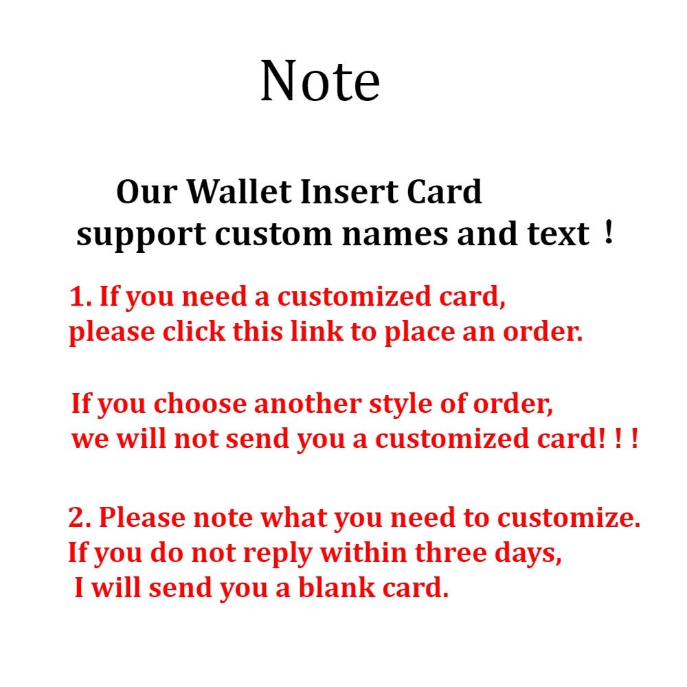 Wallet Insert Card Gifts for Him Men Husband Valentine From Wife Girlfriend Boyfriend Anniversary Birthday Groom Fiancé