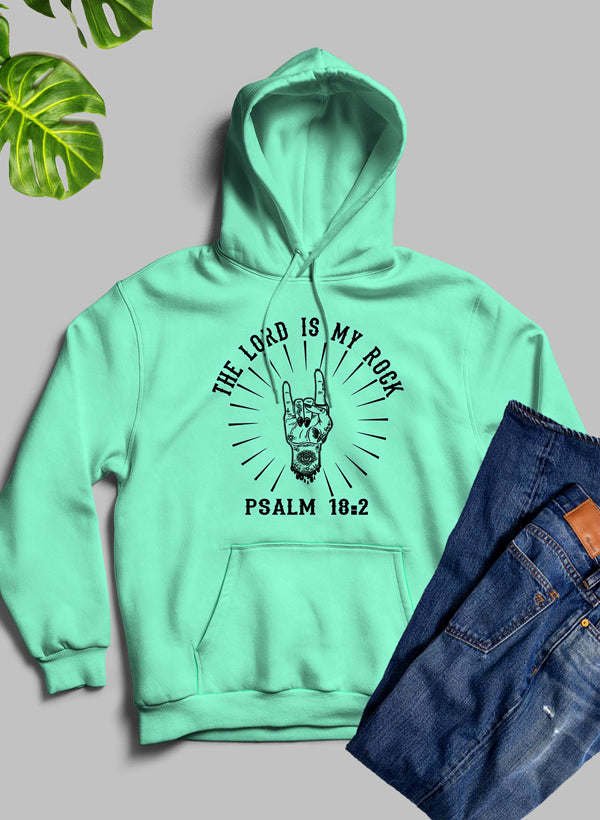 The Lord Is My Rock Hoodie