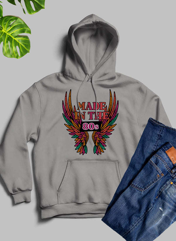 Vintage Inspired Made In The 80s Hoodie