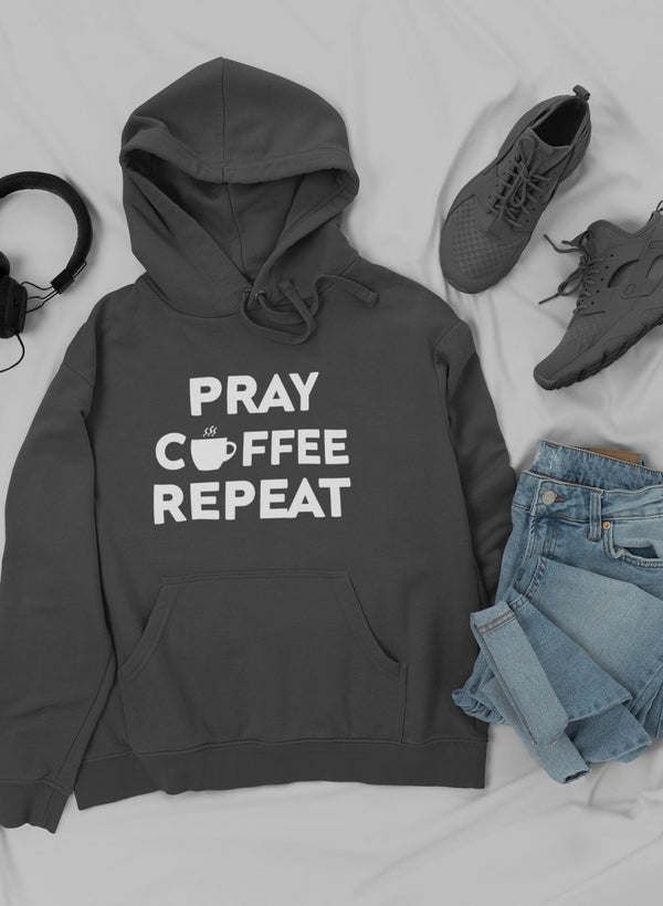 Pray Coffee Repeat Hoodie