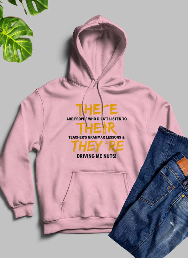 There Their & They're Hoodie