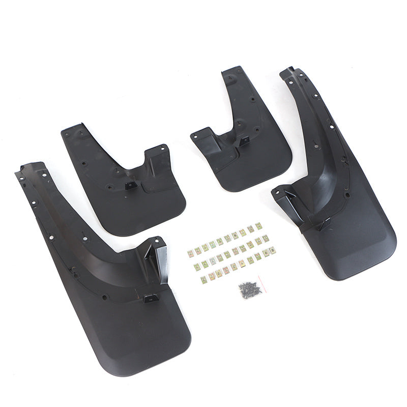 4Pcs Black Mudguard Fender Flaps Splash Guard Fit For TOYOTA 4RUNNER 2003-2009