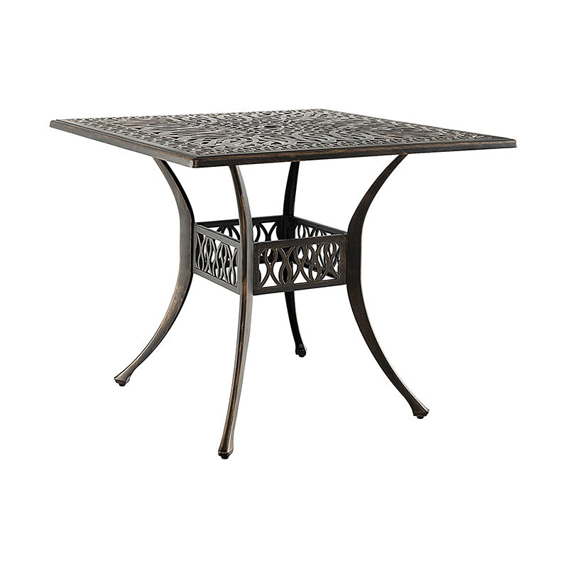 Cast Aluminum Outdoor Patio Dining Table