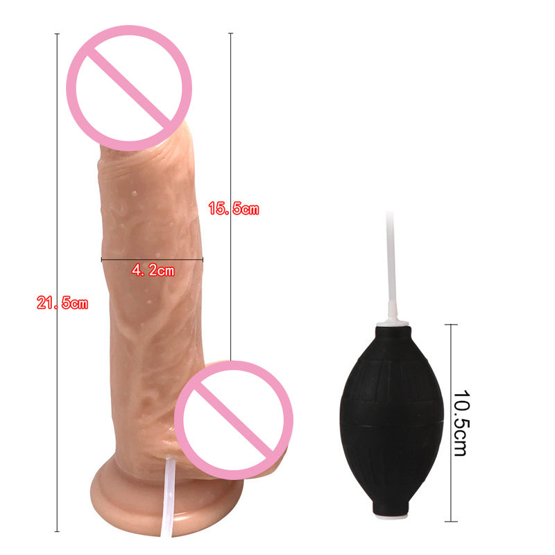 Ejaculating Realistic Spray Water Penis with Suction Cup for Women Big Dick Dildo Vagina Massager Masturbation Lesbain Sex Toy
