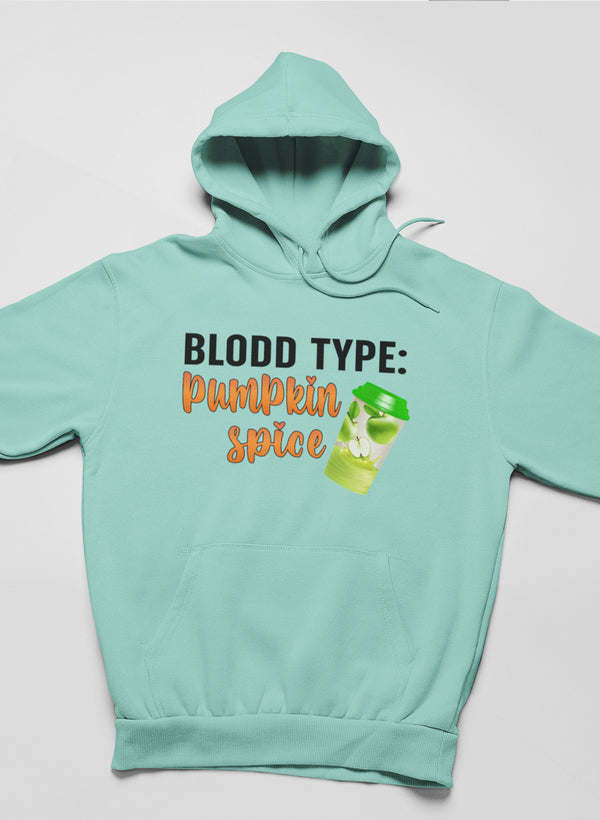 Blood Type Pumpkin Spice Hoodie