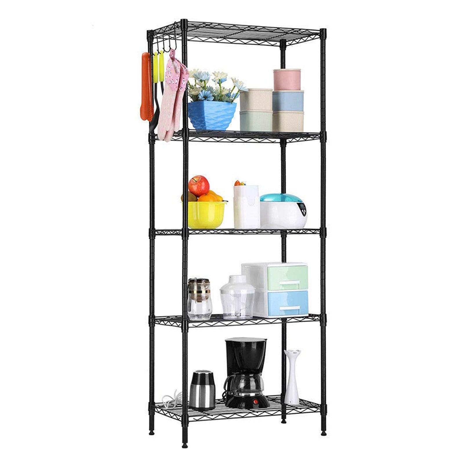 Changeable Assembly Floor Standing Carbon Steel Storage Rack