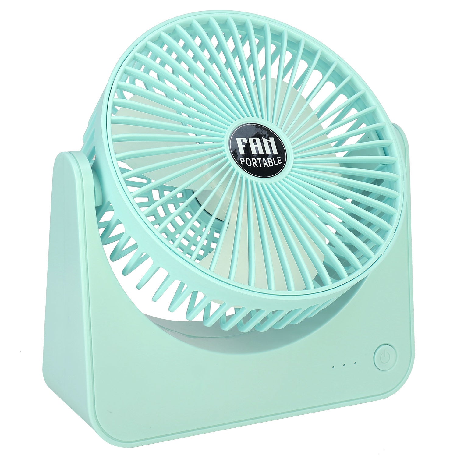 6.5in Desk Fan USB Powered 3 Speeds Table Cooling Fan Tilt Quiet Desktop Fan for Bedroom Office