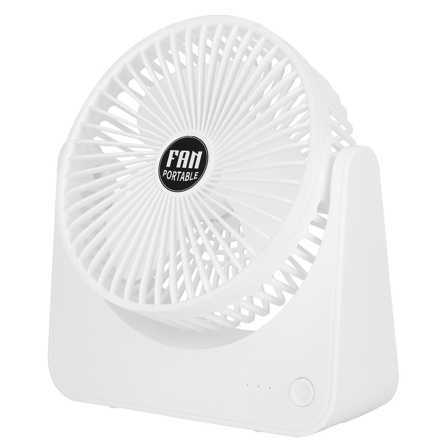 6.5in Desk Fan USB Powered 3 Speeds Table Cooling Fan Tilt Quiet Desktop Fan for Bedroom Office