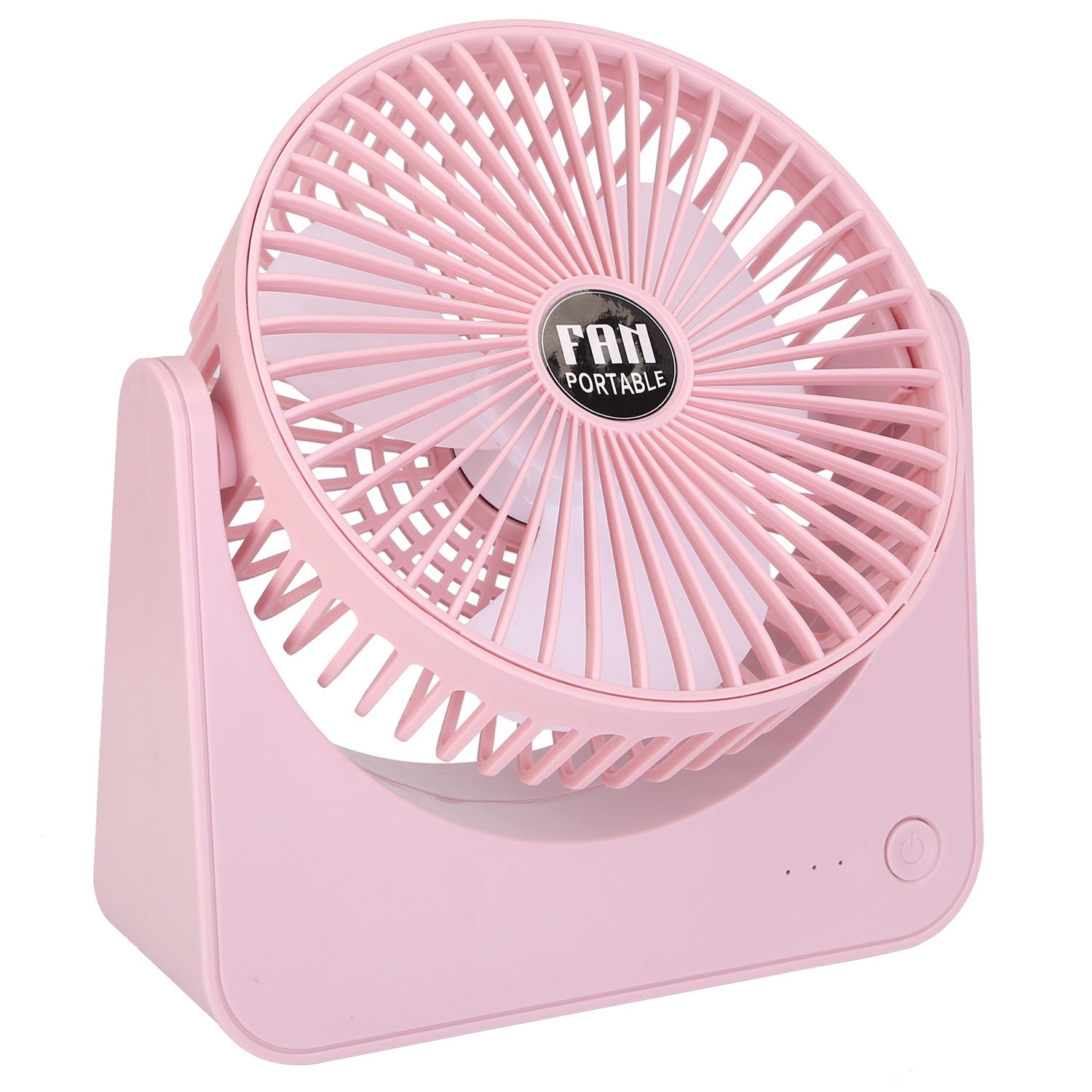 6.5in Desk Fan USB Powered 3 Speeds Table Cooling Fan Tilt Quiet Desktop Fan for Bedroom Office