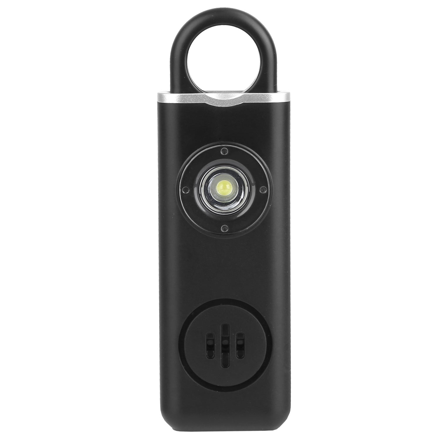 Rechargeable Personal Safety Alarm Portable 130dB Self-defense Siren with Strobe Light LED Light Carabiner