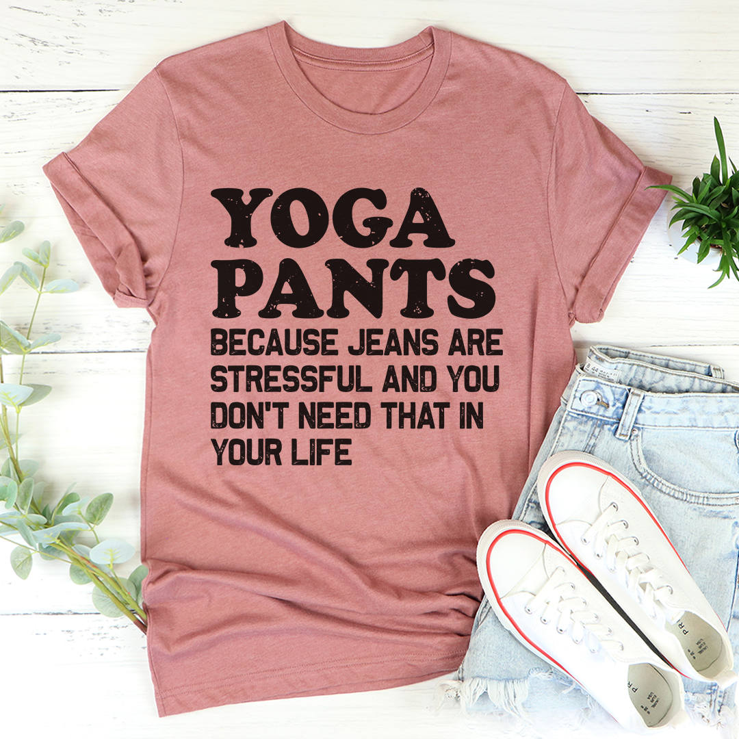 Yoga Pants T-Shirt