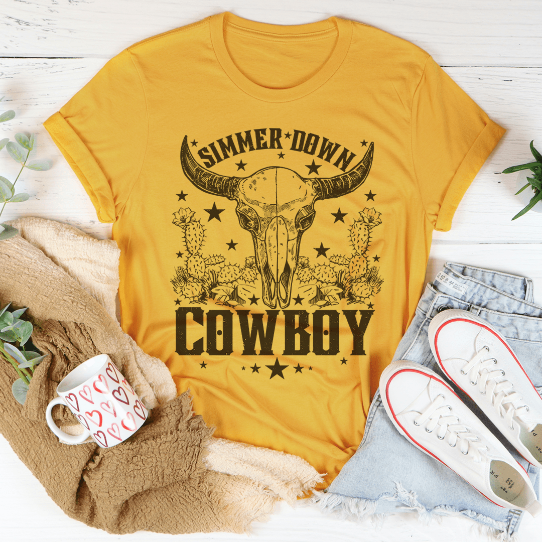 Simmer Down Cowboy T-Shirt