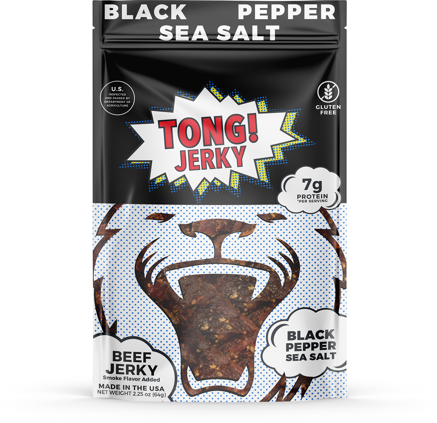 Black Pepper and Sea Salt Beef Jerky