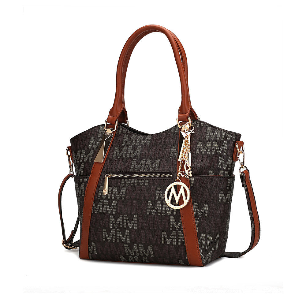 MKF Collection Jeneece M Signature Tote Bag by Mia k