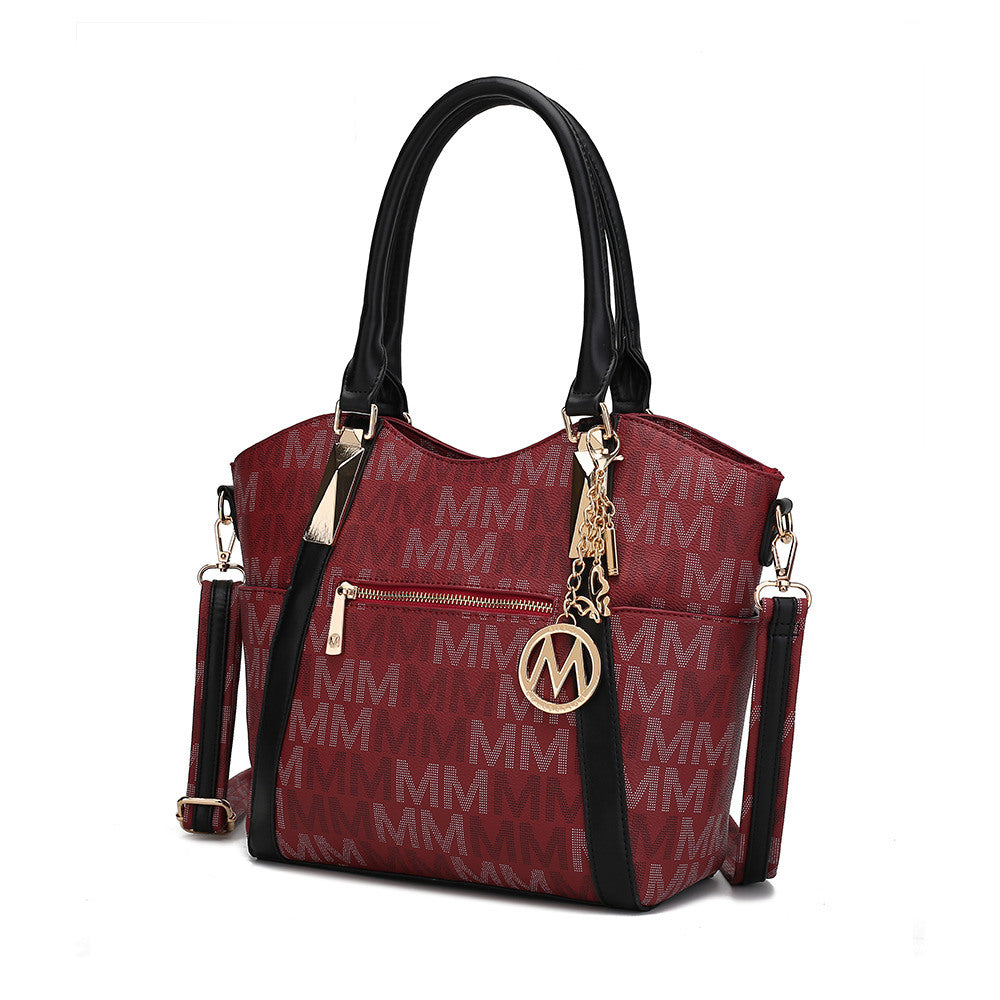 MKF Collection Jeneece M Signature Tote Bag by Mia k